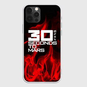 Чехол для iPhone 12 Pro Max с принтом 30 Seconds to Mars in fire в Новосибирске, Силикон |  | Тематика изображения на принте: 30 seconds to mars | punk | rock | альтернативный хип хоп | группа | инди поп | музыка | музыкальное произведение | ноты | панк | регги | рок | синти поп