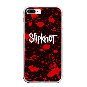 Чехол для iPhone 7Plus/8 Plus матовый с принтом Slipknot в Новосибирске, Силикон | Область печати: задняя сторона чехла, без боковых панелей | punk | rock | альтернативный хип хоп | группа | инди поп | музыка | музыкальное произведение | ноты | панк | регги | рок | синти поп