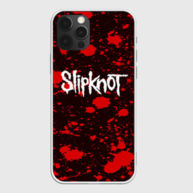 Чехол для iPhone 12 Pro с принтом Slipknot в Новосибирске, силикон | область печати: задняя сторона чехла, без боковых панелей | punk | rock | альтернативный хип хоп | группа | инди поп | музыка | музыкальное произведение | ноты | панк | регги | рок | синти поп