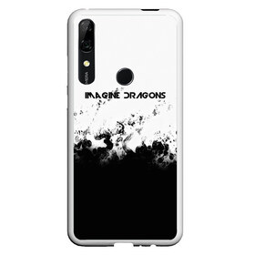 Чехол для Honor P Smart Z с принтом IMAGINE DRAGONS в Новосибирске, Силикон | Область печати: задняя сторона чехла, без боковых панелей | imagine dragons | punk | rock | альтернативный хип хоп | группа | инди поп | музыка | музыкальное произведение | ноты | панк | регги | рок | синти поп