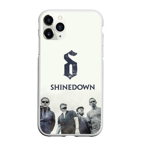 Чехол для iPhone 11 Pro матовый с принтом Shinedown band в Новосибирске, Силикон |  | Тематика изображения на принте: 