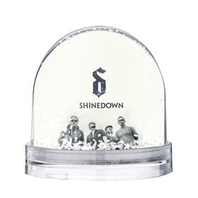 Снежный шар с принтом Shinedown band в Новосибирске, Пластик | Изображение внутри шара печатается на глянцевой фотобумаге с двух сторон | Тематика изображения на принте: 