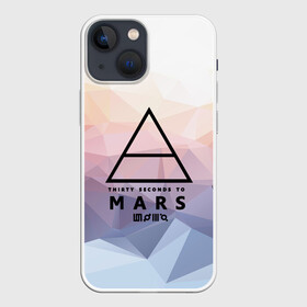 Чехол для iPhone 13 mini с принтом 30 Seconds to Mars в Новосибирске,  |  | 30 seconds to mars | punk | rock | альтернативный хип хоп | группа | инди поп | музыка | музыкальное произведение | ноты | панк | регги | рок | синти поп