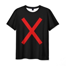 Мужская футболка 3D с принтом MONSTA X_7 в Новосибирске, 100% полиэфир | прямой крой, круглый вырез горловины, длина до линии бедер | monsta x | монст х