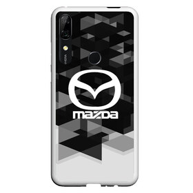 Чехол для Honor P Smart Z с принтом Mazda sport geometry в Новосибирске, Силикон | Область печати: задняя сторона чехла, без боковых панелей | Тематика изображения на принте: auto | automobile | car | carbon | machine | mazda | motor | motor car | sport car | автомашина | бренд | легковой автомобиль | мазда | марка | спортивный автомобиль | тачка