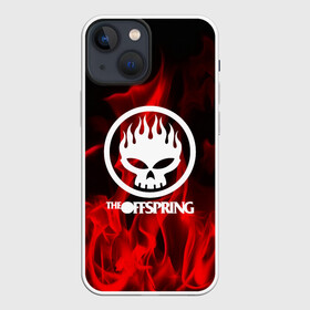 Чехол для iPhone 13 mini с принтом The Offspring в Новосибирске,  |  | punk | rock | the offspring | альтернативный хип хоп | группа | инди поп | музыка | музыкальное произведение | ноты | огонь | панк | регги | рок | синти поп