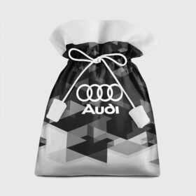 Подарочный 3D мешок с принтом Audi sport geometry в Новосибирске, 100% полиэстер | Размер: 29*39 см | Тематика изображения на принте: audi | auto | automobile | car | carbon | machine | motor | motor car | sport car | автомашина | ауди | бренд | легковой автомобиль | марка | спортивный автомобиль | тачка