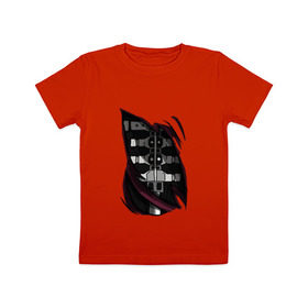 Детская футболка хлопок с принтом Five Nights At Freddy в Новосибирске, 100% хлопок | круглый вырез горловины, полуприлегающий силуэт, длина до линии бедер | 5 ночей с фредди | five nights at freddy