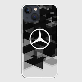 Чехол для iPhone 13 mini с принтом Mercedes sport geometry в Новосибирске,  |  | auto | automobile | car | carbon | machine | mercedes | motor | motor car | sport car | автомашина | бренд | легковой автомобиль | марка | спортивный автомобиль | тачка