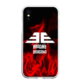 Чехол для iPhone XS Max матовый с принтом IMAGINE DRAGONS в Новосибирске, Силикон | Область печати: задняя сторона чехла, без боковых панелей | imagine dragons | punk | rock | альтернативный хип хоп | группа | инди поп | музыка | музыкальное произведение | ноты | панк | регги | рок | синти поп