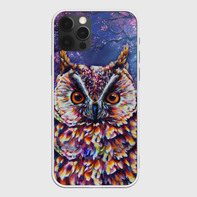 Чехол для iPhone 12 Pro Max с принтом Сова в Новосибирске, Силикон |  | art | bird | forest | night | owl | owls | tree | wood | арт | дерево | лес | ночь | птица | птицы | сова | совы