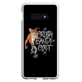 Чехол для Samsung S10E с принтом Crush Bandicoot 3d в Новосибирске, Силикон | Область печати: задняя сторона чехла, без боковых панелей | Тематика изображения на принте: crash | бандикут | краш | крэш