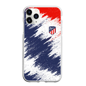 Чехол для iPhone 11 Pro Max матовый с принтом Atletico Madrid в Новосибирске, Силикон |  | Тематика изображения на принте: атлетико мадрид | эмблема