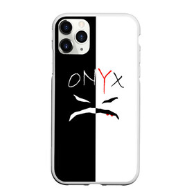 Чехол для iPhone 11 Pro матовый с принтом ONYX в Новосибирске, Силикон |  | Тематика изображения на принте: onyx | американская группа | группа | музыка | надпись | хип хоп
