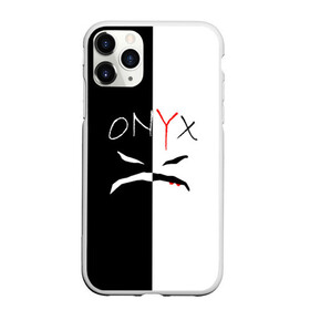 Чехол для iPhone 11 Pro Max матовый с принтом ONYX в Новосибирске, Силикон |  | Тематика изображения на принте: onyx | американская группа | группа | музыка | надпись | хип хоп