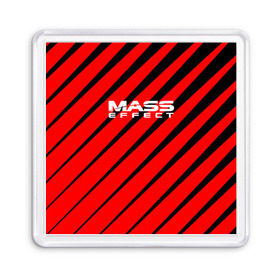 Магнит 55*55 с принтом Mass Effect в Новосибирске, Пластик | Размер: 65*65 мм; Размер печати: 55*55 мм | Тематика изображения на принте: effect | game | n7 | shepard | галактика | жнец | игра | масс | нормандия | планета | шепард | эффект