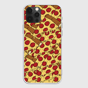 Чехол для iPhone 12 Pro Max с принтом Pizza в Новосибирске, Силикон |  | Тематика изображения на принте: cheese | fast food | food | junk food | pizza | еда | пицца | сыр | фастфут