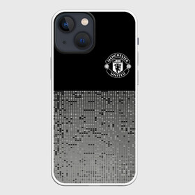 Чехол для iPhone 13 mini с принтом Манчестер Юнайтед ФК в Новосибирске,  |  | england | football | logo | manchester united | sport | абстракция | англия | арт | лига | лого | манчестер юнайтед | пиксели | спорт | текстура | фк | футбол | футбольный клуб | эмблема