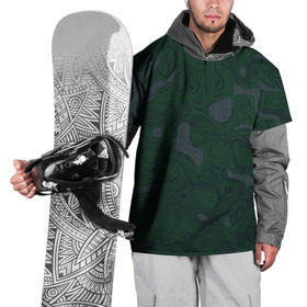 Накидка на куртку 3D с принтом Kevlar Ultra Камуфляж в Новосибирске, 100% полиэстер |  | армия | гексагон | зелень | карбон | кевлар