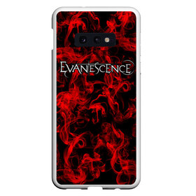 Чехол для Samsung S10E с принтом Evanescence в Новосибирске, Силикон | Область печати: задняя сторона чехла, без боковых панелей | альтернативный | американская | глэм | готик | гранж | группа | метал | модные | музыка | пост | рок | хард