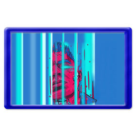 Магнит 45*70 с принтом Элджей в Новосибирске, Пластик | Размер: 78*52 мм; Размер печати: 70*45 | sayonara boy | морген | сайонара | элджей