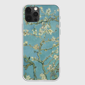 Чехол для iPhone 12 Pro Max с принтом Ван Гог Цветущие ветки миндаля в Новосибирске, Силикон |  | вангог | винсент | живопись | картина | цветы