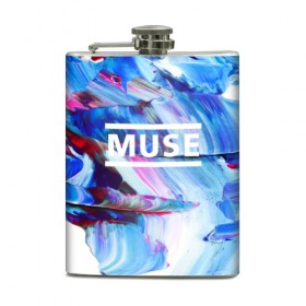 Фляга с принтом MUSE COLLECTION в Новосибирске, металлический корпус | емкость 0,22 л, размер 125 х 94 мм. Виниловая наклейка запечатывается полностью | Тематика изображения на принте: muse | punk | rock | альтернативный хип хоп | группа | инди поп | музыка | музыкальное произведение | ноты | панк | регги | рок | синти поп