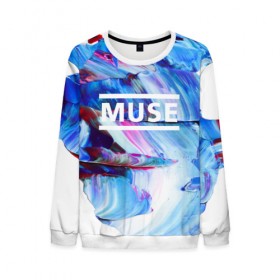 Мужской свитшот 3D с принтом MUSE COLLECTION в Новосибирске, 100% полиэстер с мягким внутренним слоем | круглый вырез горловины, мягкая резинка на манжетах и поясе, свободная посадка по фигуре | Тематика изображения на принте: muse | punk | rock | альтернативный хип хоп | группа | инди поп | музыка | музыкальное произведение | ноты | панк | регги | рок | синти поп