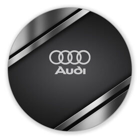 Коврик для мышки круглый с принтом AUDI SPORT в Новосибирске, резина и полиэстер | круглая форма, изображение наносится на всю лицевую часть | audi | auto | automobile | car | carbon | machine | motor | motor car | sport car | автомашина | ауди | бренд | легковой автомобиль | марка | спортивный автомобиль | тачка