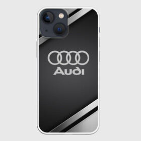 Чехол для iPhone 13 mini с принтом AUDI SPORT в Новосибирске,  |  | audi | auto | automobile | car | carbon | machine | motor | motor car | sport car | автомашина | ауди | бренд | легковой автомобиль | марка | спортивный автомобиль | тачка