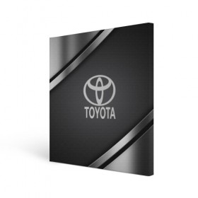 Холст квадратный с принтом TOYOTA SPORT в Новосибирске, 100% ПВХ |  | auto | automobile | car | carbon | machine | motor | motor car | sport car | toyota | автомашина | бренд | легковой автомобиль | марка | спортивный автомобиль | тачка