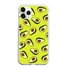 Чехол для iPhone 11 Pro Max матовый с принтом Авокадо в Новосибирске, Силикон |  | Тематика изображения на принте: avocado | food | fruit | pattern | vegan | vegetarian | авокадо | веган | вегетарианство | еда | паттерн | правильное питание | фрукт