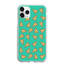 Чехол для iPhone 11 Pro Max матовый с принтом Pizza в Новосибирске, Силикон |  | food | pattern | pizza | vegan | vegetarian | веган | вегетарианство | еда | паттерн | пицца