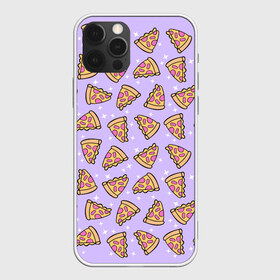 Чехол для iPhone 12 Pro Max с принтом Пицца Мун в Новосибирске, Силикон |  | food | pattern | pizza | sailor moon | еда | паттерн | пицца | сейлор мун