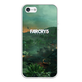 Чехол для iPhone 5/5S матовый с принтом Far Cry Vietnam в Новосибирске, Силикон | Область печати: задняя сторона чехла, без боковых панелей | 