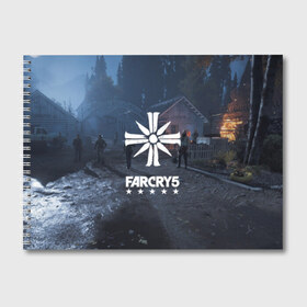 Альбом для рисования с принтом Cult Far Cry в Новосибирске, 100% бумага
 | матовая бумага, плотность 200 мг. | 