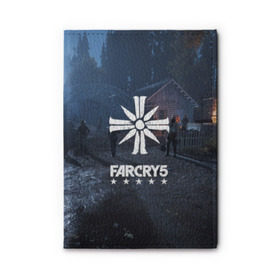 Обложка для автодокументов с принтом Cult Far Cry в Новосибирске, натуральная кожа |  размер 19,9*13 см; внутри 4 больших “конверта” для документов и один маленький отдел — туда идеально встанут права | 