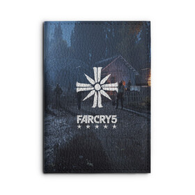 Обложка для автодокументов с принтом Cult Far Cry  в Новосибирске, натуральная кожа |  размер 19,9*13 см; внутри 4 больших “конверта” для документов и один маленький отдел — туда идеально встанут права | 