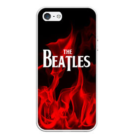 Чехол для iPhone 5/5S матовый с принтом The Beatles в Новосибирске, Силикон | Область печати: задняя сторона чехла, без боковых панелей | beatles | punk | rock | the beatles | альтернативный хип хоп | группа | инди поп | музыка | музыкальное произведение | ноты | панк | регги | рок | синти поп