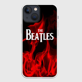 Чехол для iPhone 13 mini с принтом The Beatles в Новосибирске,  |  | beatles | punk | rock | the beatles | альтернативный хип хоп | группа | инди поп | музыка | музыкальное произведение | ноты | панк | регги | рок | синти поп