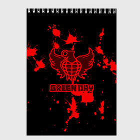 Скетчбук с принтом Green Day в Новосибирске, 100% бумага
 | 48 листов, плотность листов — 100 г/м2, плотность картонной обложки — 250 г/м2. Листы скреплены сверху удобной пружинной спиралью | american | day | green | idiot | альтернативный | американ | билли джо армстронг | греен | грин | группа | дай | дей | зелёный день | майк дёрнт | музыка | панк | поп | поппанк | рок | тре кул