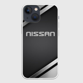 Чехол для iPhone 13 mini с принтом Nissan в Новосибирске,  |  | motor | nissan | авто | лого | машина | ниссан | тачка