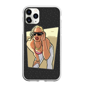 Чехол для iPhone 11 Pro матовый с принтом GTA SA - Девушка в очках в Новосибирске, Силикон |  | grand theft auto | gta | rockstar games | san andreas | гта | сан андреас