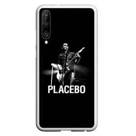 Чехол для Honor P30 с принтом Placebo в Новосибирске, Силикон | Область печати: задняя сторона чехла, без боковых панелей | placebo | альтернативный | брайан молко | инди | индирок | плацебо | рок