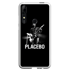 Чехол для Honor P Smart Z с принтом Placebo в Новосибирске, Силикон | Область печати: задняя сторона чехла, без боковых панелей | placebo | альтернативный | брайан молко | инди | индирок | плацебо | рок