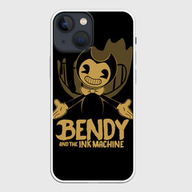 Чехол для iPhone 13 mini с принтом Bendy and the ink machine (20) в Новосибирске,  |  | bendy | bendy and the ink machine | game | horror | ink | machine | trend | video game