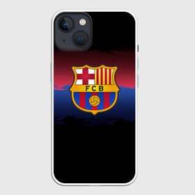 Чехол для iPhone 13 с принтом Barcelona FC в Новосибирске,  |  | barcelona | spain | spanish | барса | барселона | испания | испанский | клуб | фк | футбол | футбольный