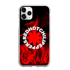 Чехол для iPhone 11 Pro матовый с принтом Red Hot Chili Peppers в Новосибирске, Силикон |  | red hot chili peppers | rhcp | перцы | ред хот чили пепперс | рхчп | рэд