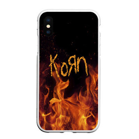 Чехол для iPhone XS Max матовый с принтом Korn в Новосибирске, Силикон | Область печати: задняя сторона чехла, без боковых панелей | korn | koяn | альтернативный | арвизу | гранж | грув | группа | дэвис | корн | коян | лузье | манки | метал | музыка | нюметал | панк | песни | рок | уэлч | филди | филипп | хэд | череп | шаффер