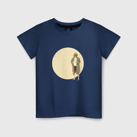 Детская футболка хлопок с принтом Большой Лебовски в Новосибирске, 100% хлопок | круглый вырез горловины, полуприлегающий силуэт, длина до линии бедер | Тематика изображения на принте: the big lebowski | большой лебовски | джефф бриджес